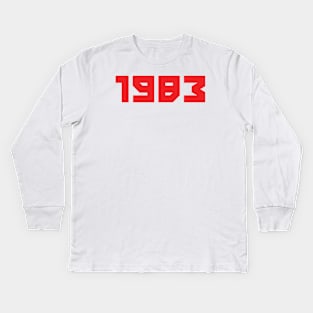 1983 Kids Long Sleeve T-Shirt